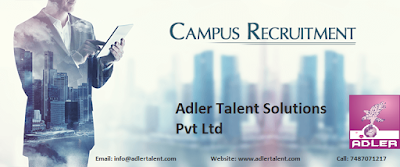 Campus Recruitment - Adler Talent Solutions