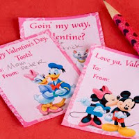 Disney Valentine's Day Cards