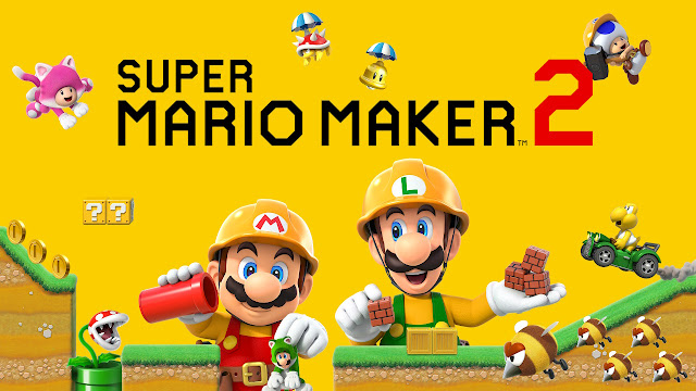 Super Mario Maker Title Screen