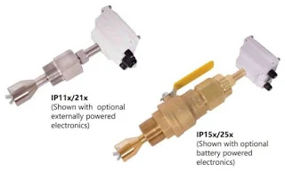 Seametrics IP100/200 & IP150/250 Insertion Paddlewheel Flow Sensor