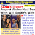 27-Yr-Old Singer Alsina Had Sex With 48-Yr-Old Wife Of Actor Will Smith 