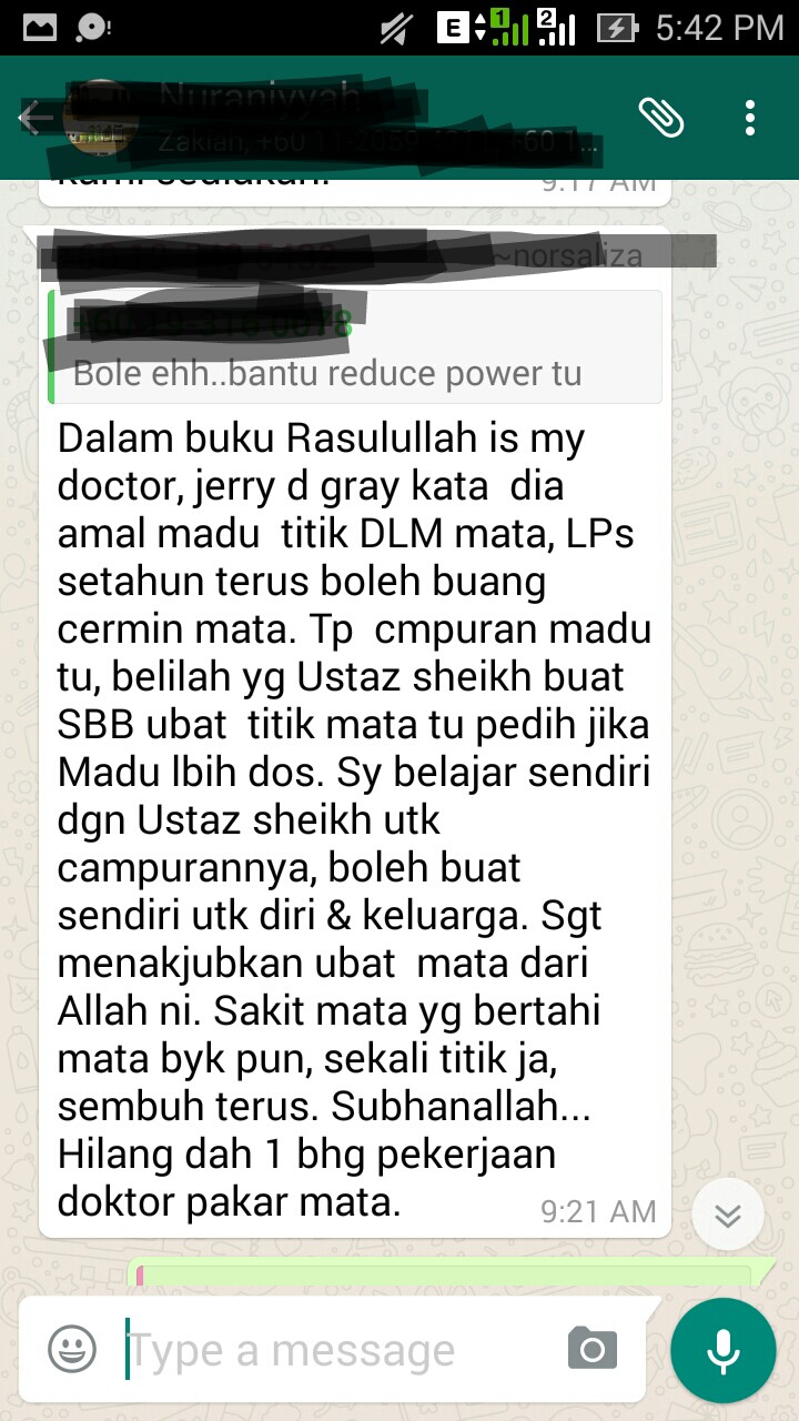 Ubat Mata Rabun Testimoni - Mau Tahu s