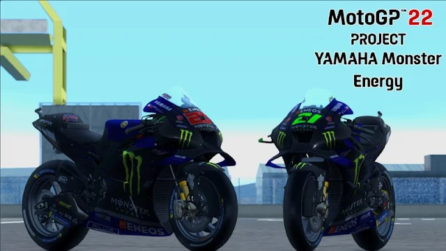 GTA San Andreas MotoGP 2022 YAMAHA YZR-M1 Monster Bike Mod