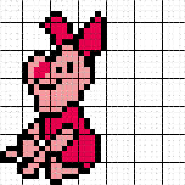 Atsushix の暮らし ピグレット 8bit ドット絵