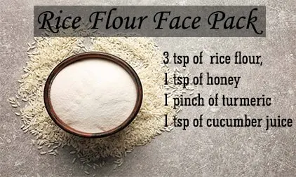 Rice Flour Pack