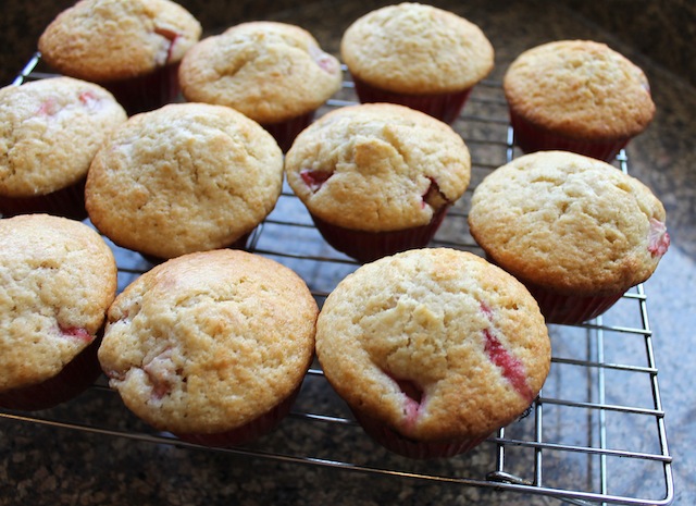 Food Lust People Love: The perfect muffin recipe to add your favorite extras too.  Great with strawberries, blueberries: raspberries, dried cranberries, chopped strawberries, grated apples, chocolate chips, raisins, nuts, cinnamon sugar, etc.