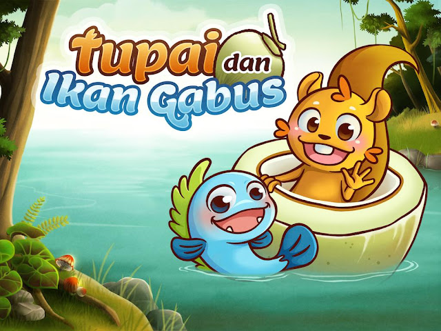 tupai dan ikan gabus