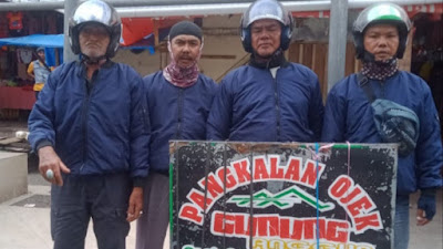 Tingkatkan Keselamatan Tukang Ojek, Kiki Anugerah Dia Berbagi Jaket