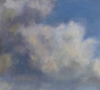 Paula Hondsmerk Art, wolken schilderen, wolken tekenen