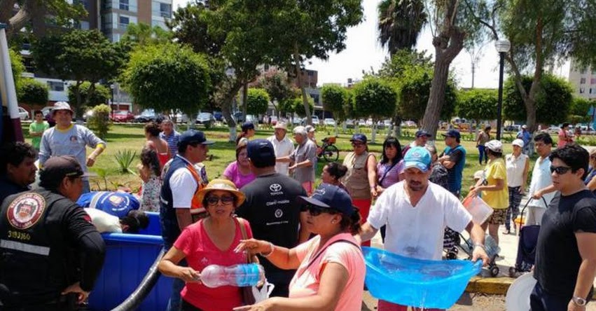 SEDAPAL: Conoce los puntos de distribución gratuita de agua potable en caso de potente sismo en Lima y Callao - www.sedapal.com.pe