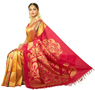Anushka Shetty in Silk Sarees - Wedding Sarees Bridal Sarees