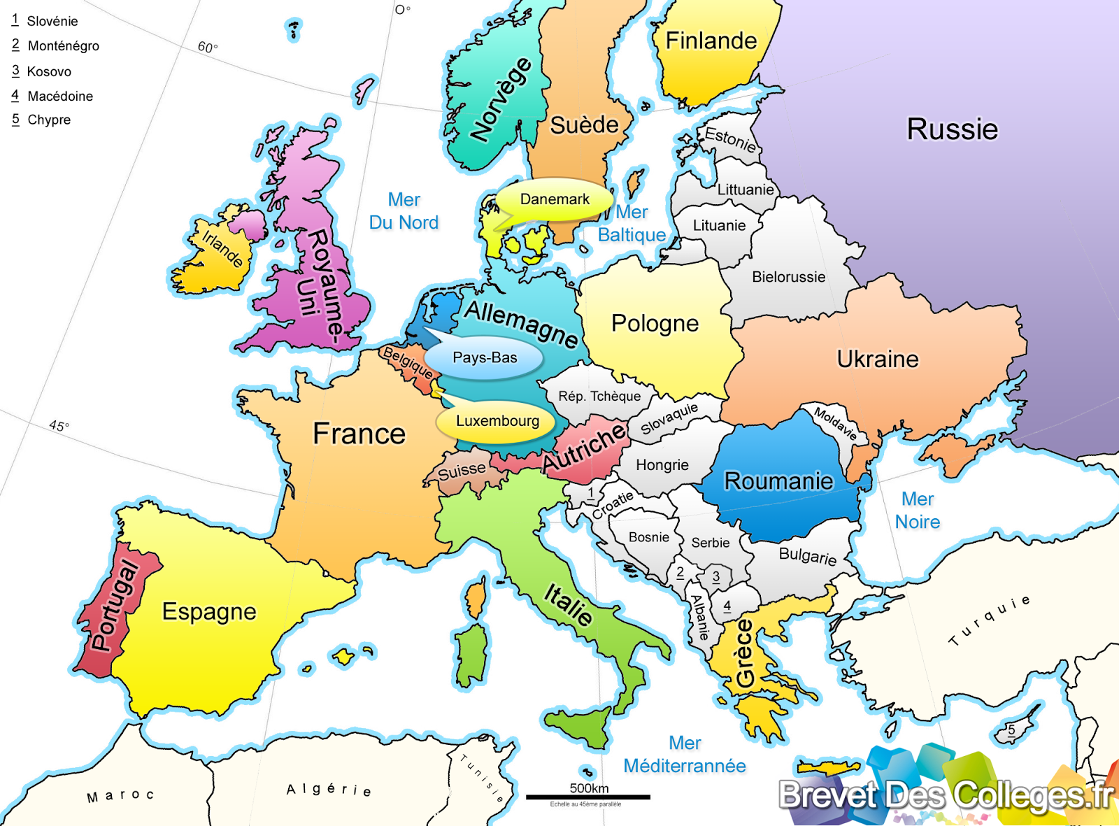 Carte Europe Hongrie | effegetangesj