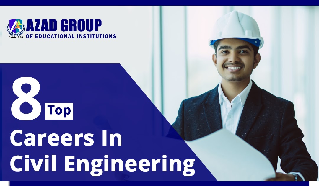 Top 8 Careers in Civil Engineering