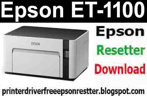 Epson EcoTank ET-M1100 Resetter Tool Free Download 2021