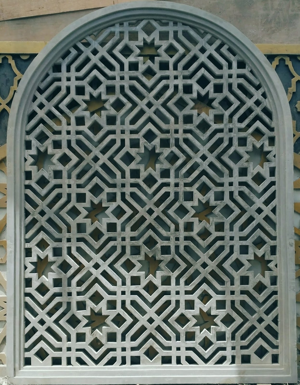Gambar Ornamen Dinding  Masjid  GRC NUANSA