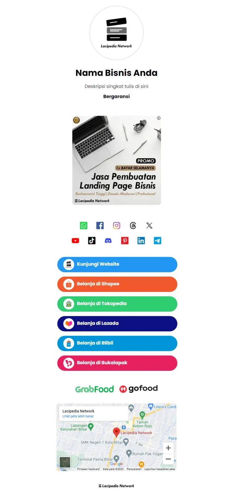 Demo Biolink Lacipedia Network