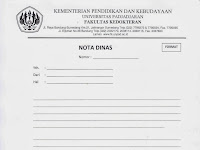 Contoh Nota Pengajuan Konsep Naskah Dinas