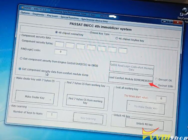 Xhorse VVDI Prog VVDI2 Program Passat B7 ID48 All Keys Lost 11