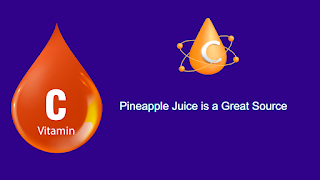 Pineapple Juice is a Great Source of Vitamin C