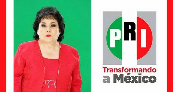 Carmen Salinas cuenta con el reconocimiento del PRI