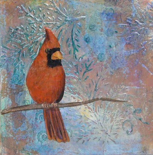 Cardinal painting