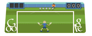 Google Doodles Soccer 2012 - Olympic Games London 2012