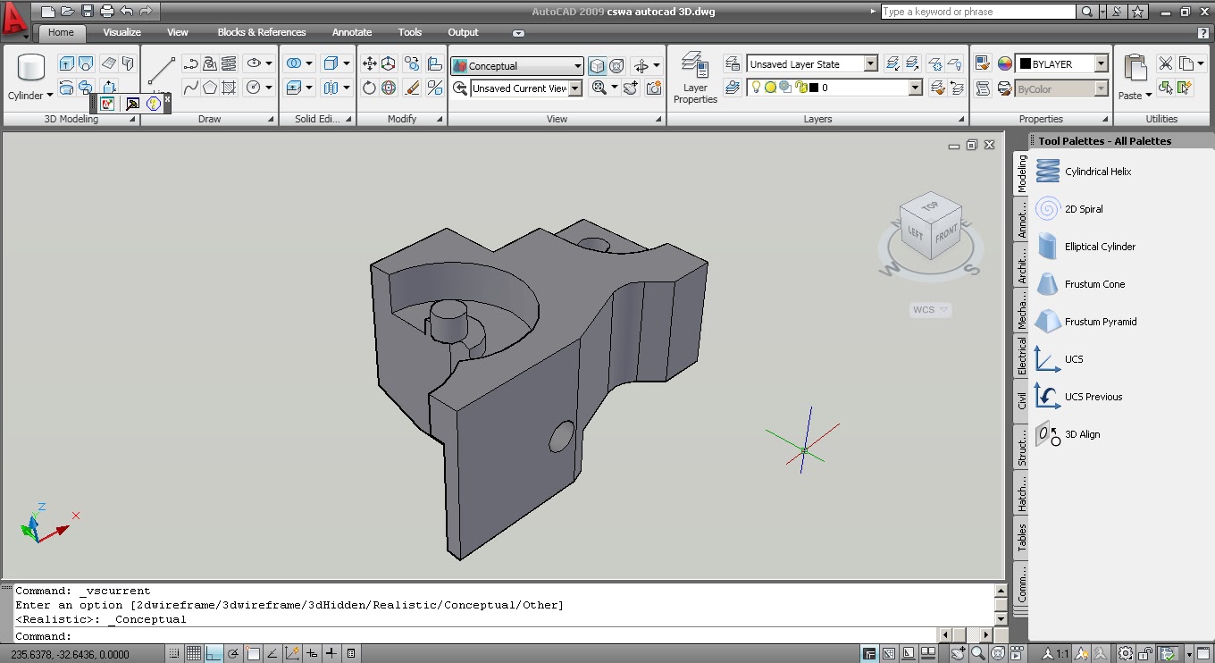 Gnp Design Autocad 3D Model Practice