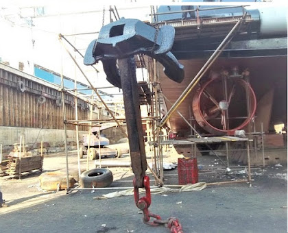 JAngkar anchor rantai chain ship