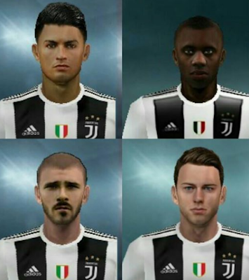  Now I will share facepakc for PSP and PS Juventus Facepack 18-19 by Registered Director