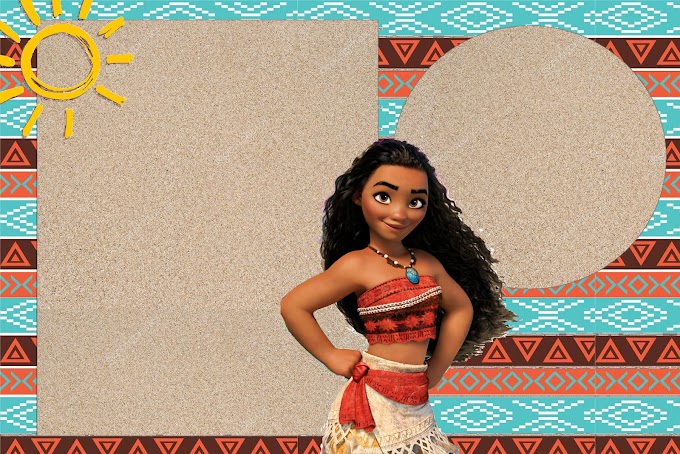 Festa Moana (Convite Moana)  