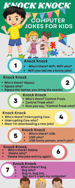 knock knock computer jokes for kids