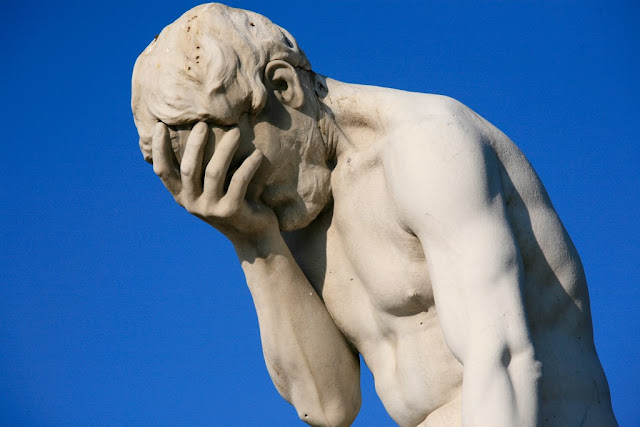 Statue of Facepalming