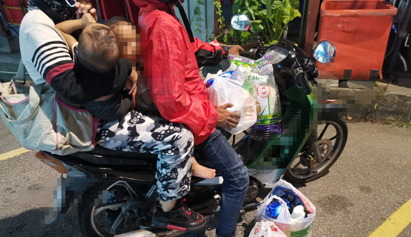 '4 beranak ini sanggup pinjam motor orang untuk cari aku demi sekampit beras & susu anak' - MFS