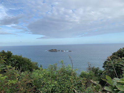 狼煙山遊園の展望台から見る海