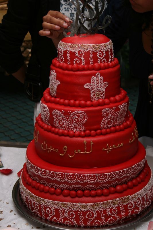 arabic wedding cake