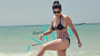 Black Bikini Sunny Leone Sexy and Hot Full HD Wallpapers