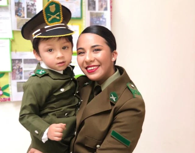 Pequeños carabineros por un día