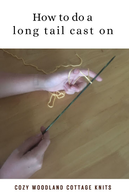 picture of how to do a long tail cast on