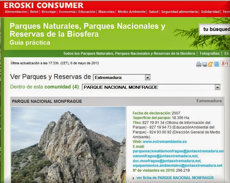 http://parquesnaturales.consumer.es/