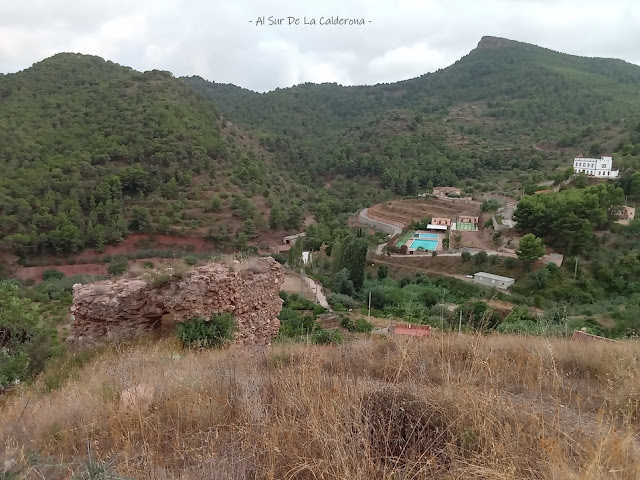 Vistas a la Mola desde el Castillo de Segart