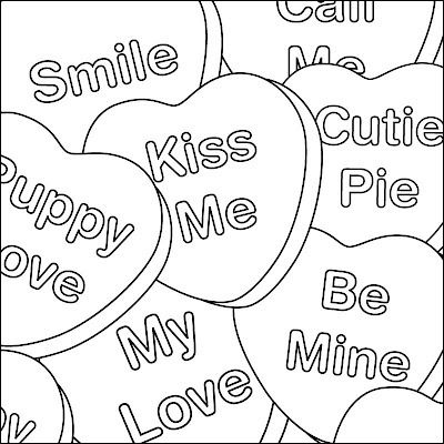 Valentine Coloring Sheets on Valentines 2bheart 2bcoloring 2bpages 2b4 Gif