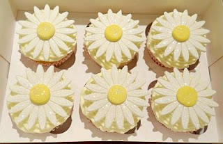 Cupcakes con Flores para Fiestas Infantiles, parte 2