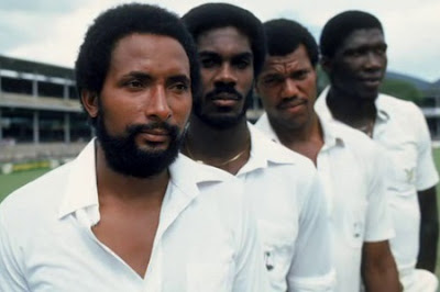 The much feared West Indian Pace Quartet: Michael Holding, Andy Roberts, Colin Croft and Joel Garner,  Directed by Stevan Riley, Award winning English Documentary