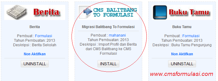 Tutorial Import Data Dari CMS Balitbang Ke CMS Formulasi