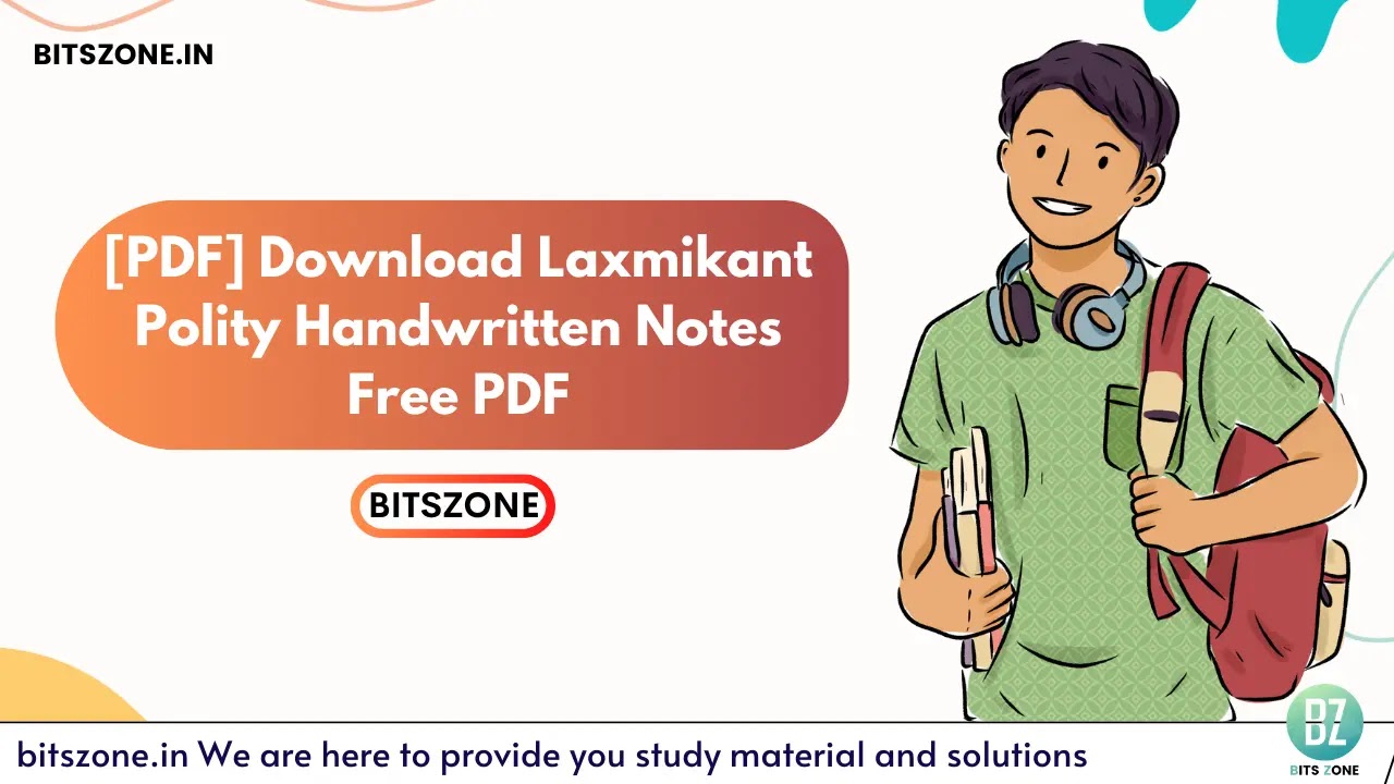 [PDF] Download Laxmikant Polity Handwritten Notes Free PDF