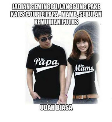 6 Meme 'Kaos Couple' Ini Lucu Banget Bikin Cengengesan Buat Yang Sering Pakai