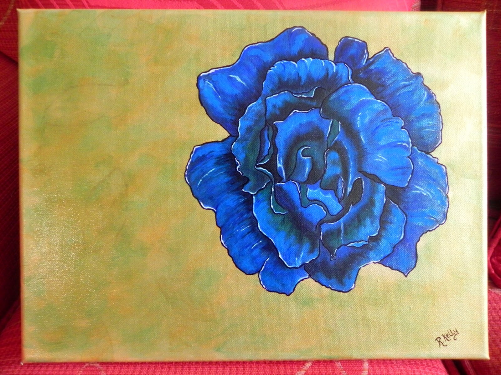 Blue Rose by Ruth Kelly, www.ruths-world.com