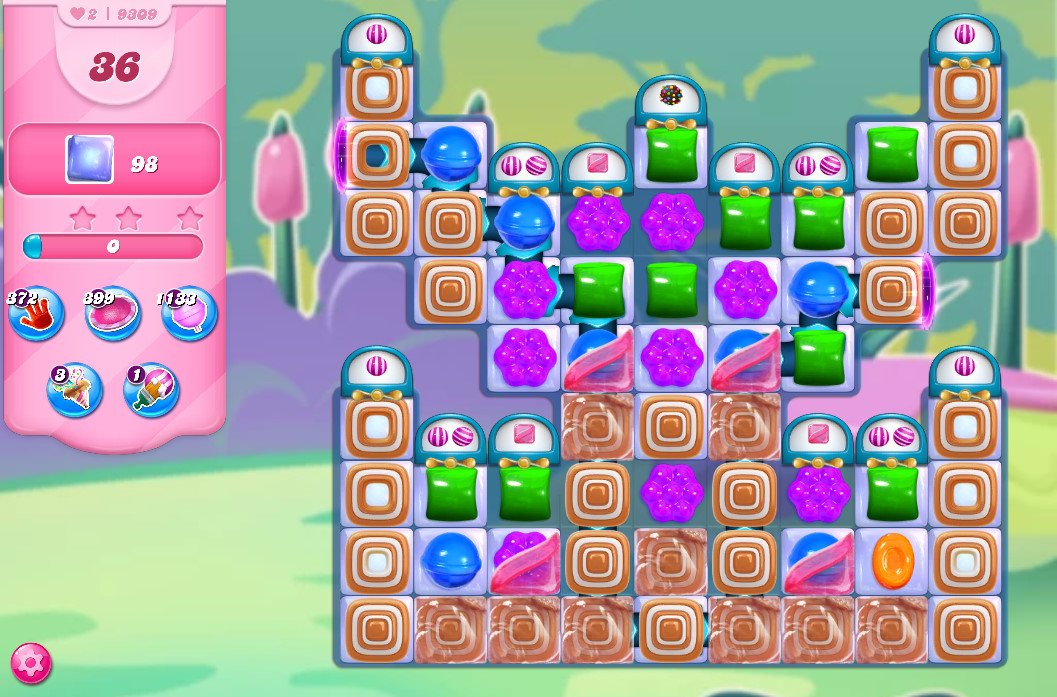 Candy Crush Saga level 9309