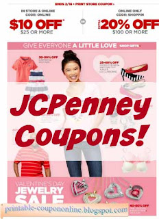 Free Printable JcPenney Coupons