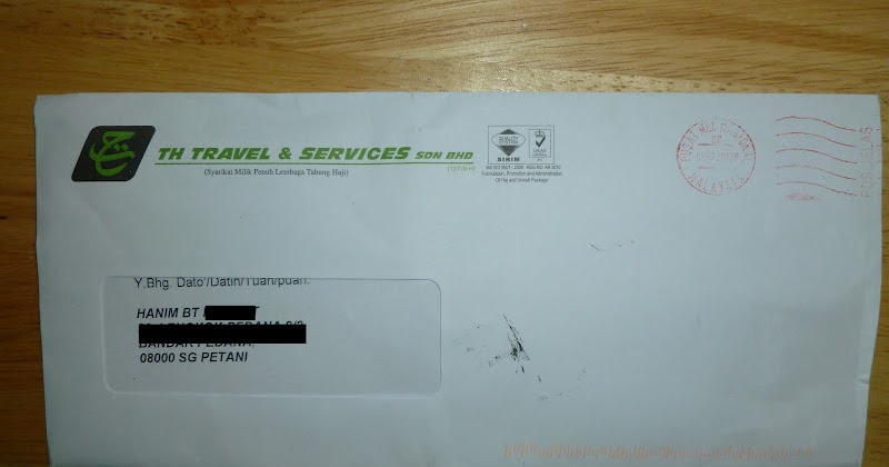 Surat Rayuan Untuk Menunaikan Haji - 2 Kebaya